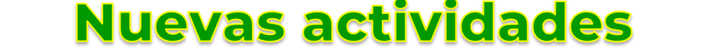 CABECERA NUEVAS ACTIVIDADES